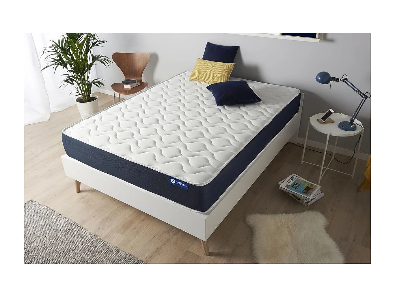Matelas Mémoire de forme ACTIMEMO SLEEP 80x190 5zones de confort