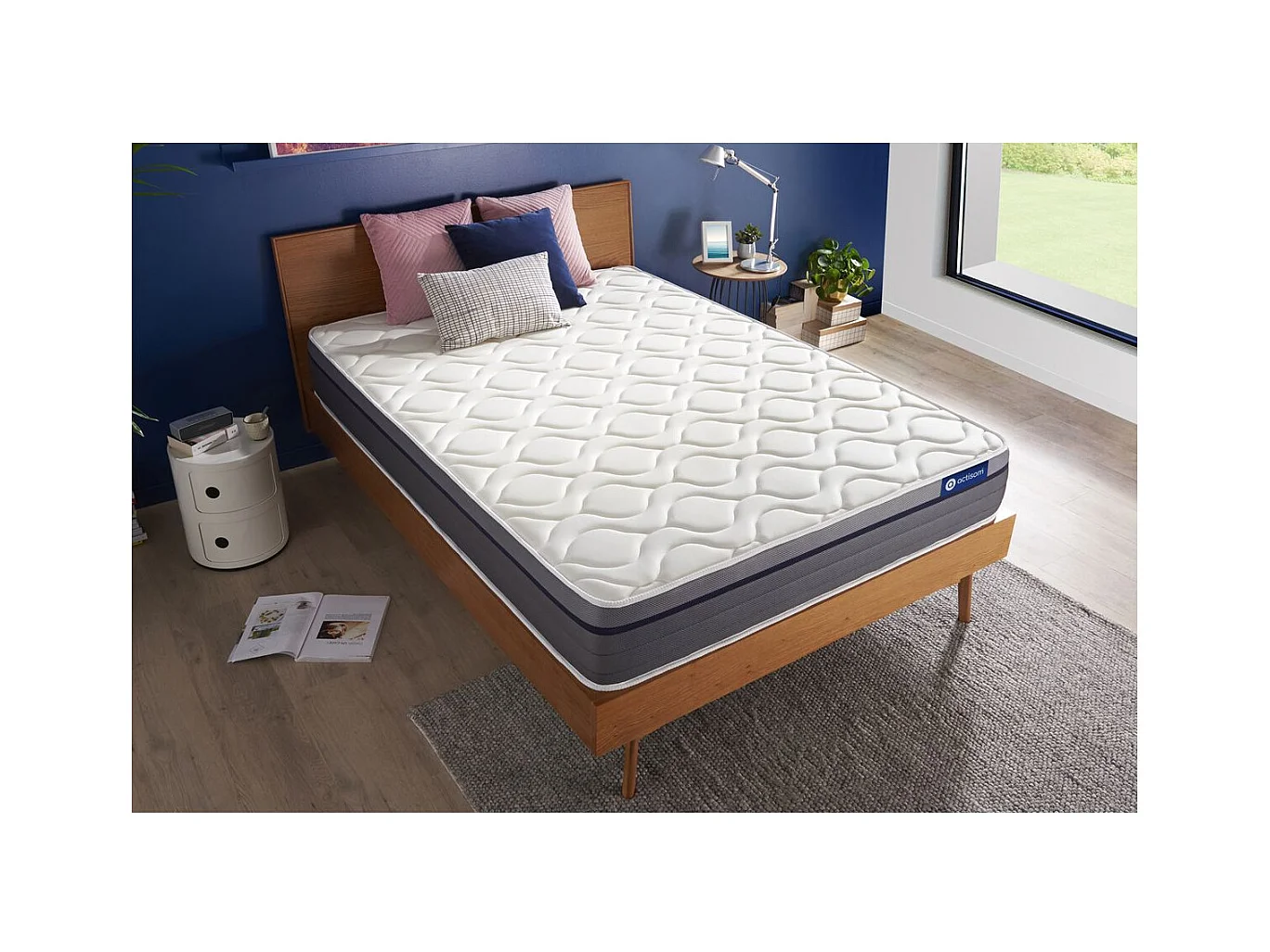 Colchão ACTISOM Actiflex zen (80x190 cm - molas ensacadas y Viscoelástica- Altura: 26 cm)