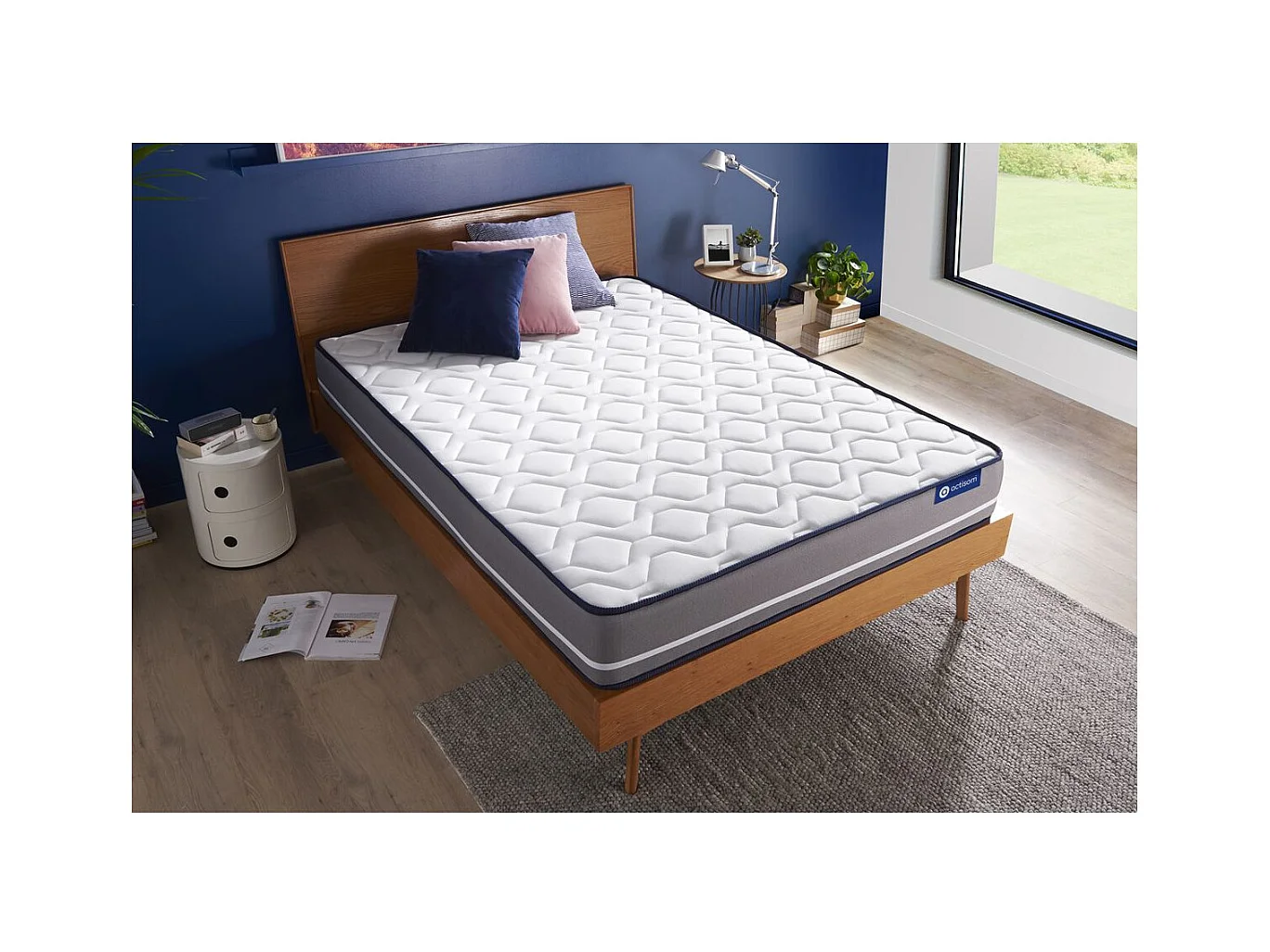 Actiflex pur matratze 120x200cm, Taschenfederkern, Härtegrad 4, Höhe :20 cm, 3 Komfortzonen