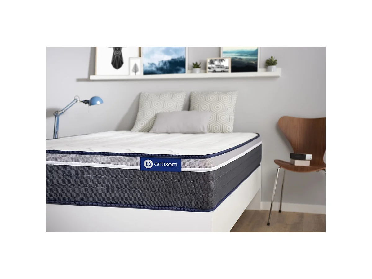 Actimemo plus matras 120x200cm , Matrasdikte : 26 cm , Traagschuim , Zeer stevig, 7 comfortzones
