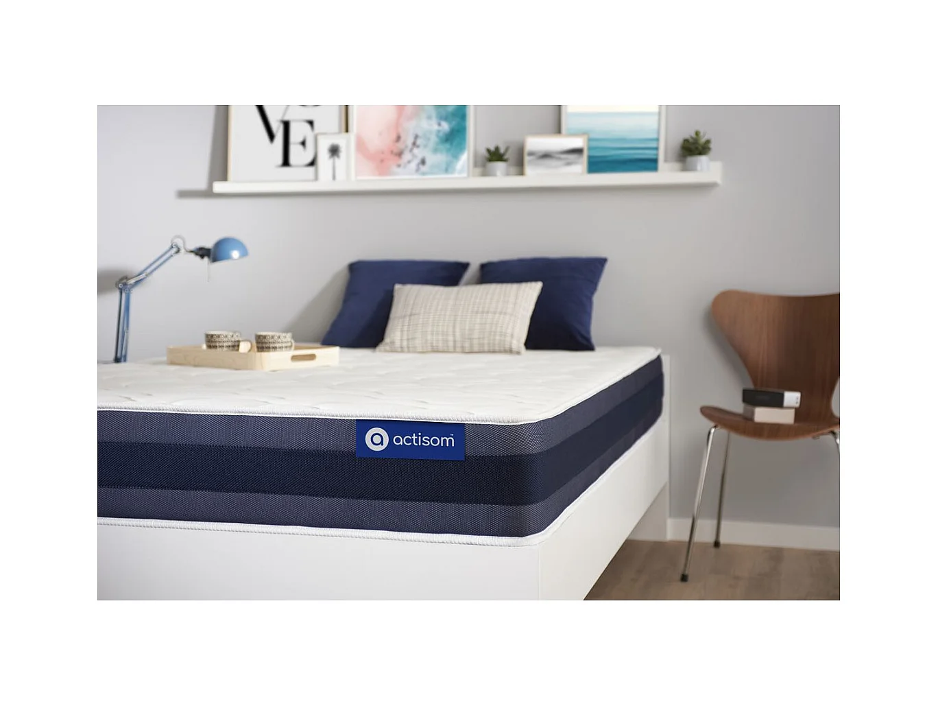 Colchão ACTISOM Actimemo Morpho (80x190 cm - Espuma Viscoelástica- Altura: 24 cm)