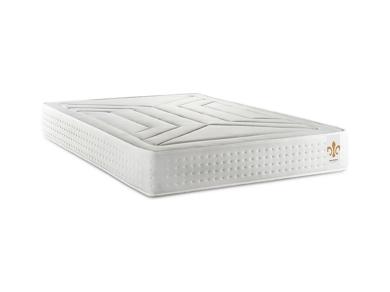 Ensemble Le Vingt-Quatre 160 x 200 cm sommier Blanc