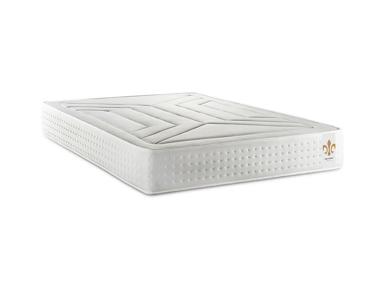 Ensemble Le Vingt-Quatre 160 x 200 cm sommier Blanc