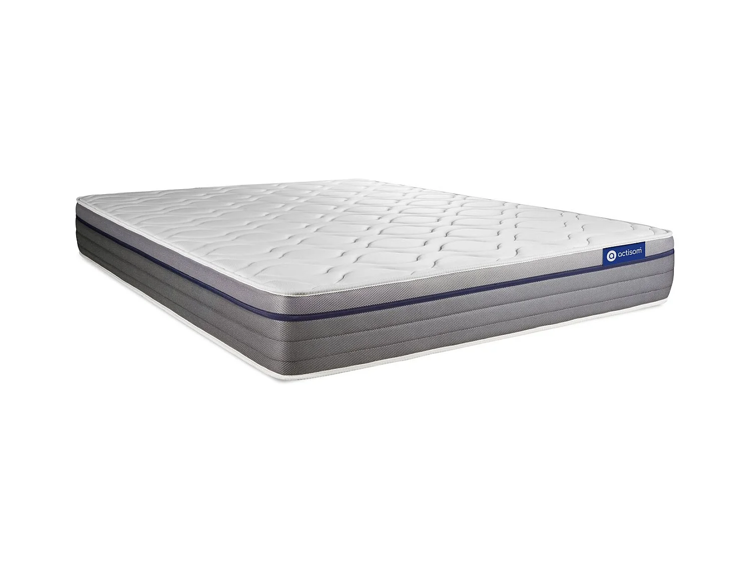 Lattenbodem en Actilatex zen matras 120x200cm , matrasdikte : 26 cm , latex en traagschuim , gebalanceerd, 7 comfortzones