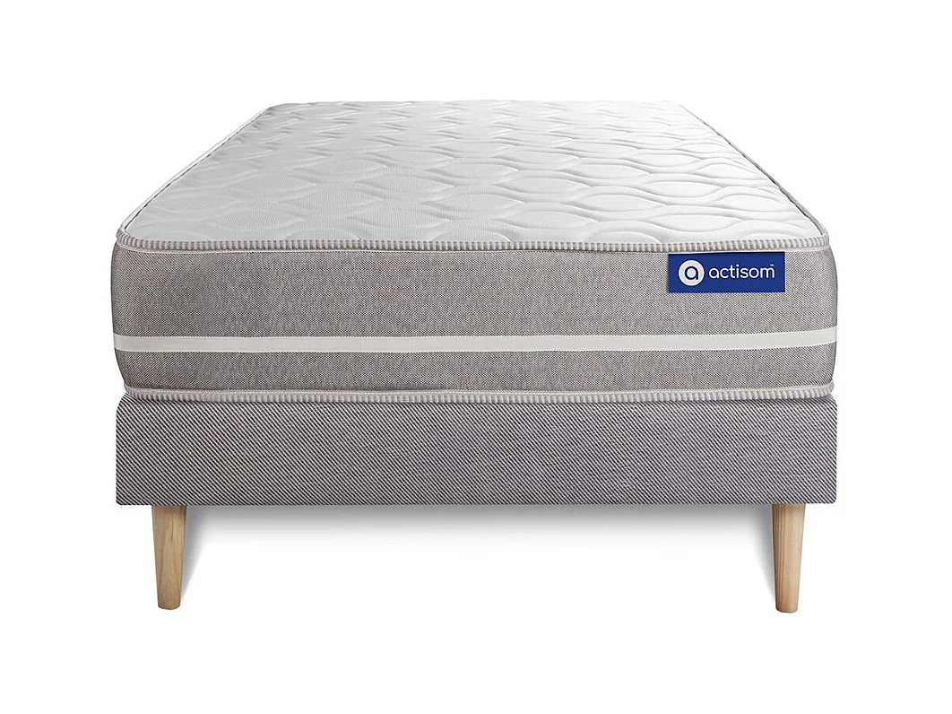 Pack colchón Actiflex touch 80x190cm + Somier, Muelles ensacados, 3 zonas de confort