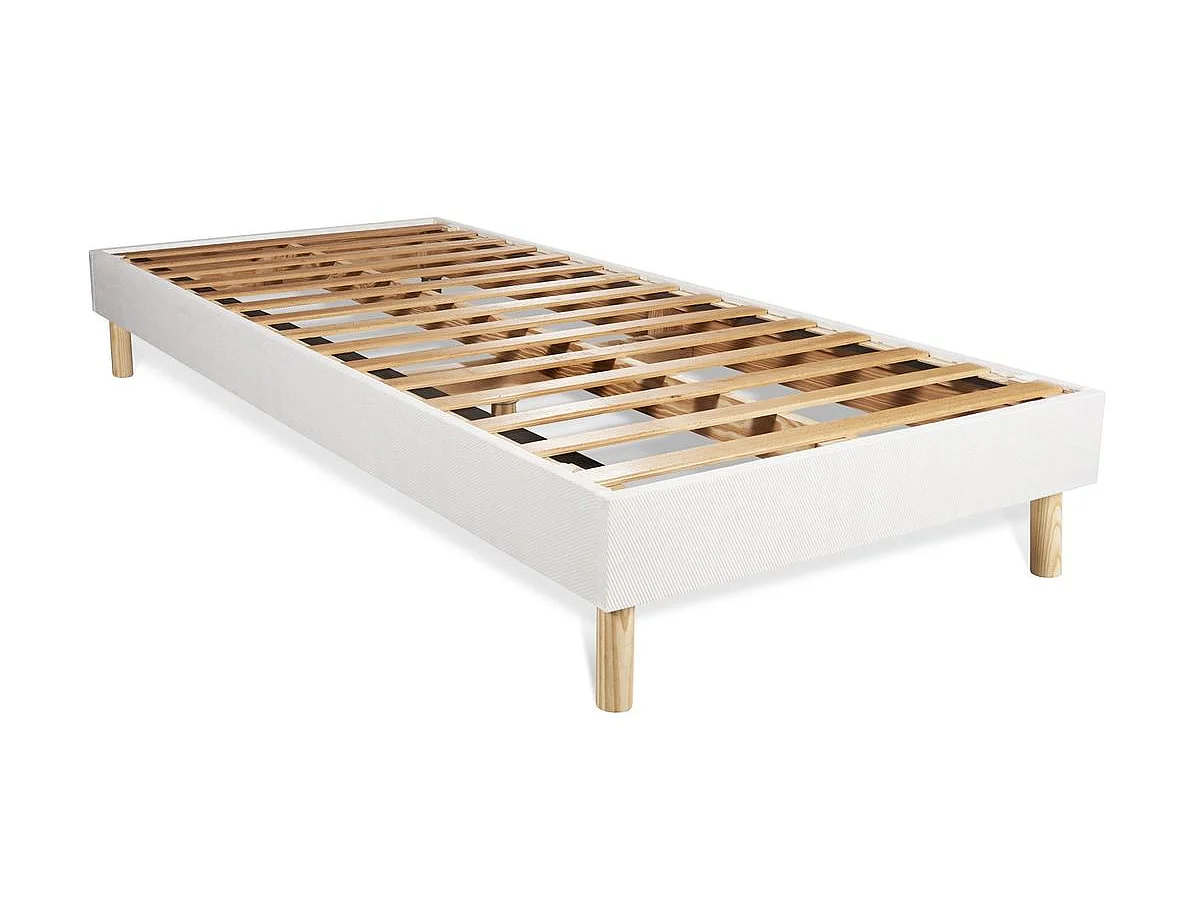 Pack colchón Actimemo form 80x200cm + Somier multiláminas, espuma viscoelástica, 5 zonas de confort
