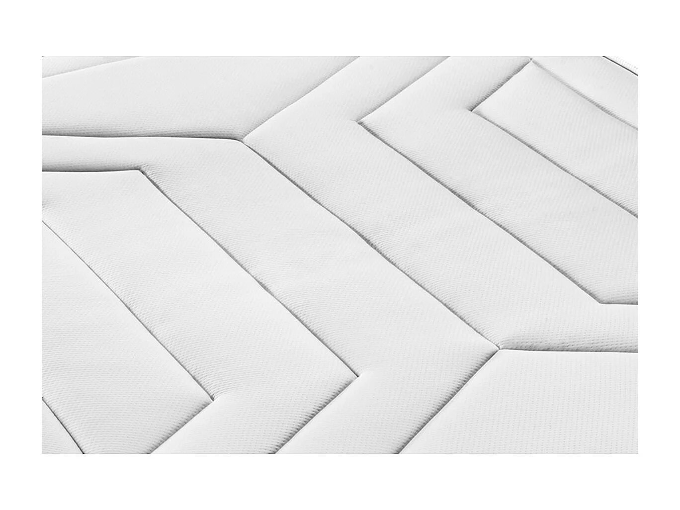 Ensemble Le Vingt-Quatre 90 x 200 cm sommier Blanc