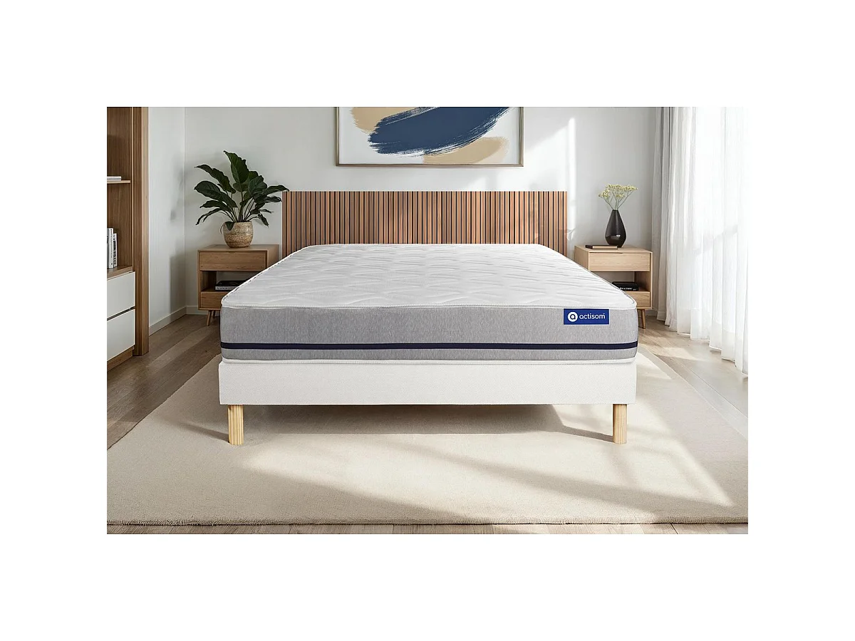 Materac Actiflex soft 120x190cm + zestaw podstawa lózka