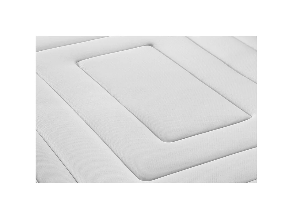 Ensemble Vingt-Six 90 x 200 cm sommier Kit Gris