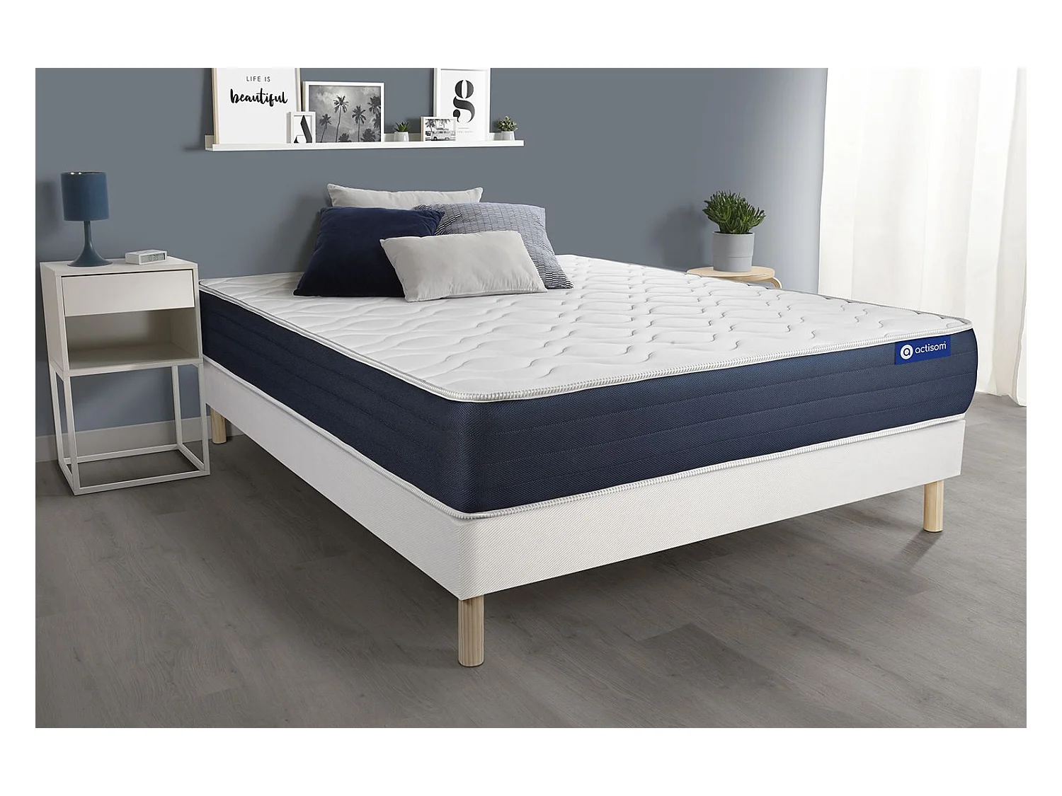 Materac Actiflex sleep 80x190cm + zestaw podstawa lózka