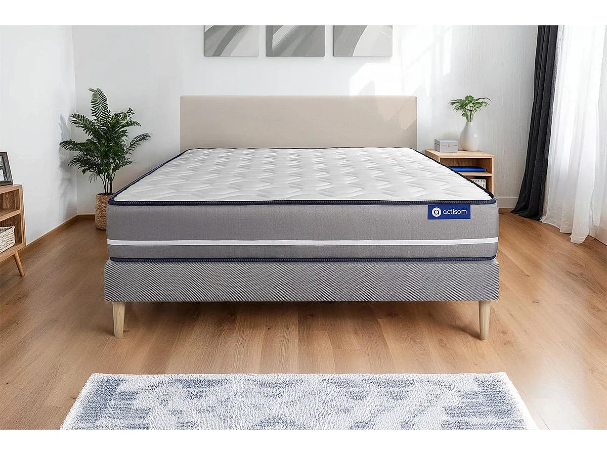 Materac Actimemo pur 120x190cm + zestaw podstawa lózka