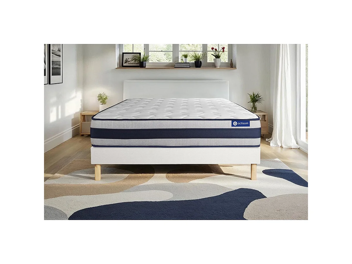 Matratzen- und Lattenrost-Set 80x200 cm - Actiflex Ergo