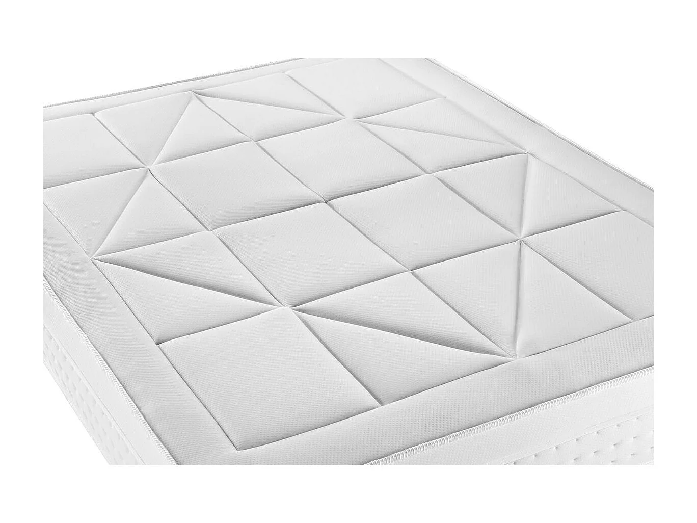 Ensemble Le Vingt-Huit 180 x 200 cm double sommiers Gris