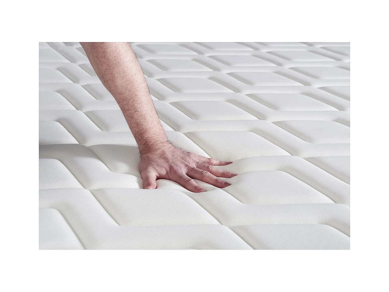 Actilatex relax matratze 120x190cm + Bettgestell mit lattenrost - Dicke : 24cm - Latex und Memory-schaum - H3