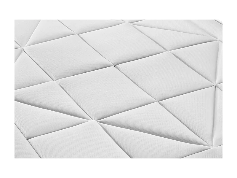 Ensemble Le Vingt-Huit 90 x 200 cm sommier Blanc