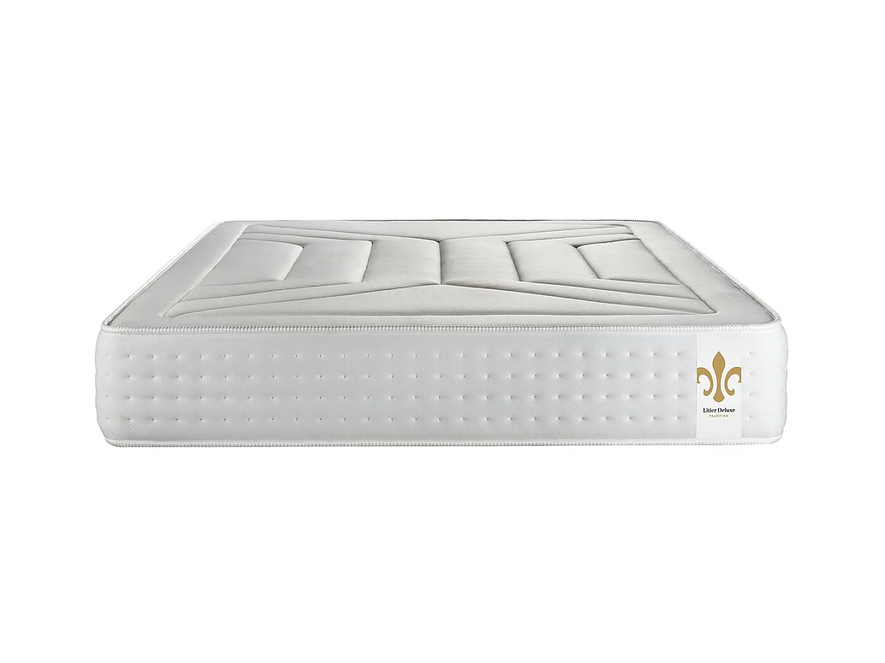 Pack Le Vingt-Quatre 160 x 200 cm sommier Gris