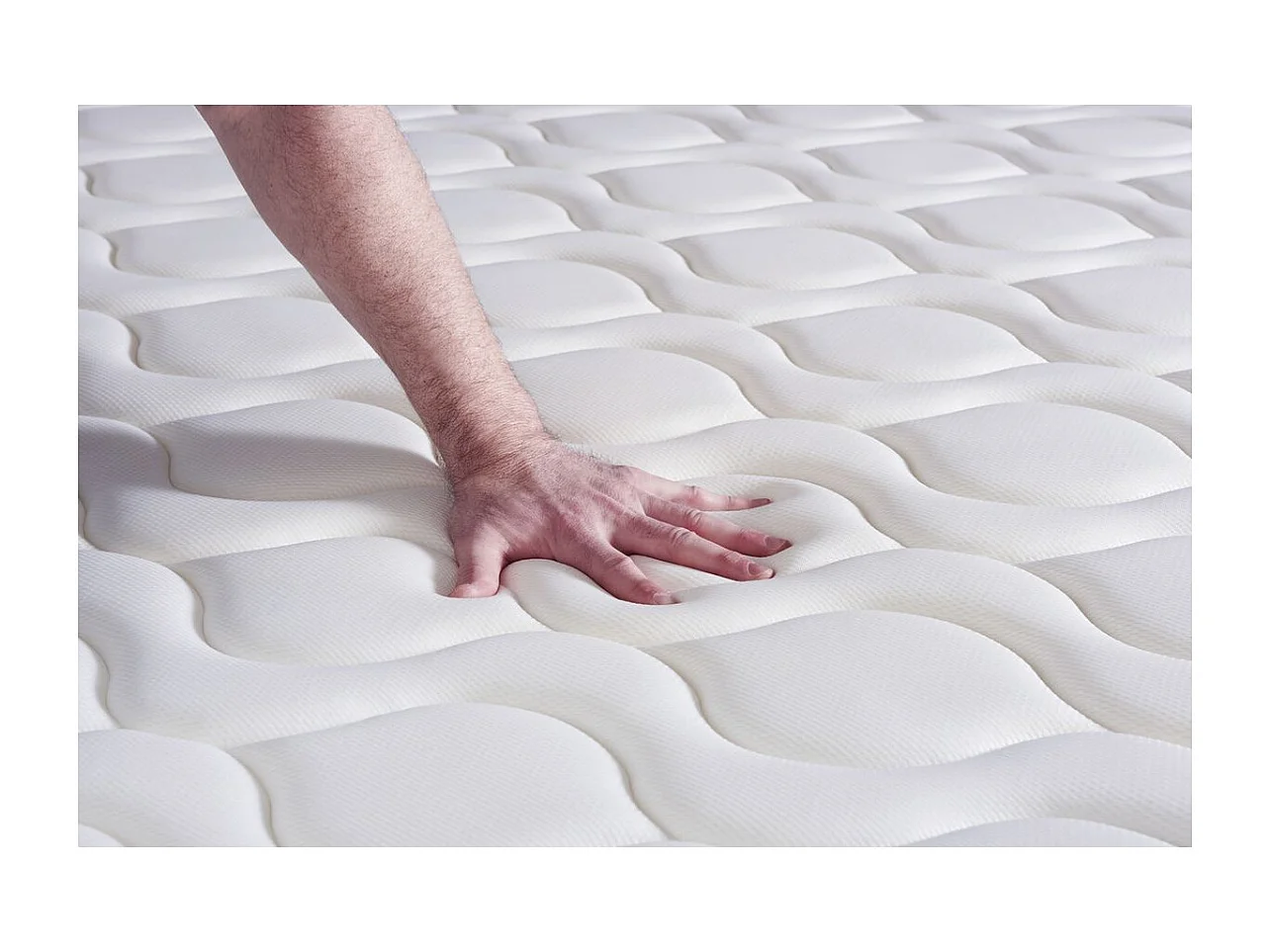 Ensemble matelas Latex+Mémoire de forme ACTILATEX MORPHO 120x200 Maxi épaisseur 5zones de confort + sommier KIT blanc