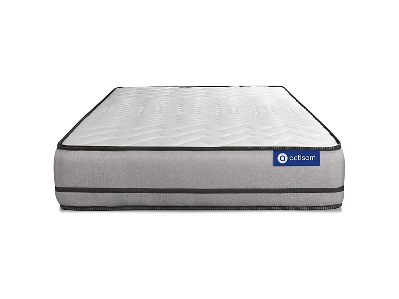 Actilatex night matratze 80x200cm + Bettgestell mit lattenrost , Härtegrad 5 , Latex und Memory-Schaum , Höhe : 20 cm