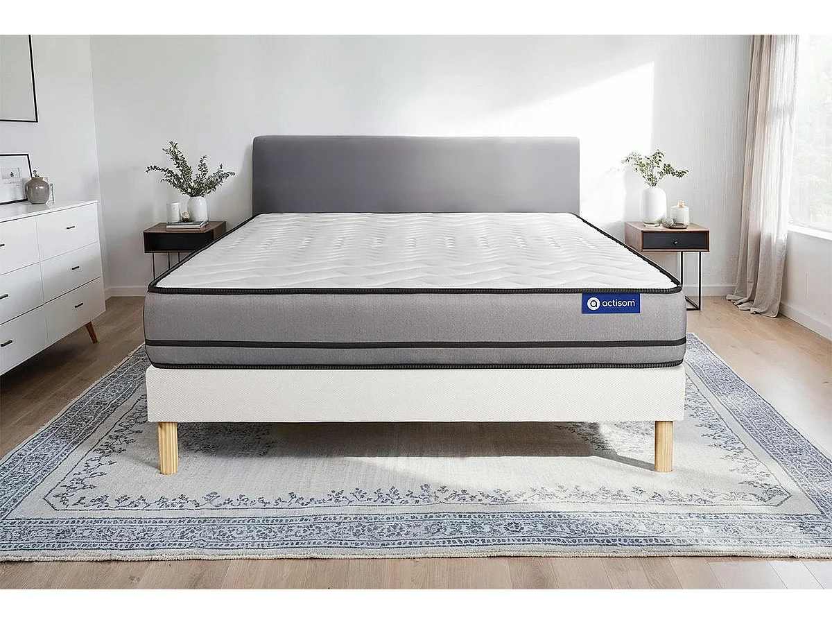 Materac Actilatex night 80x200cm + zestaw podstawa lózka