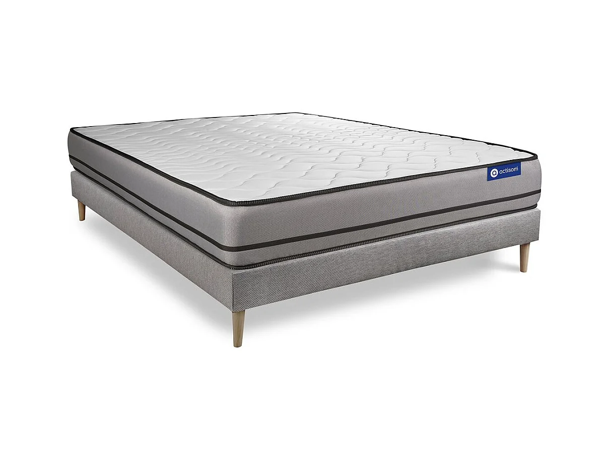 Lattenbodem en Actiflex night matras 120x200cm , matrasdikte : 20 cm , pocketveren , zeer stevig, 3 comfortzones