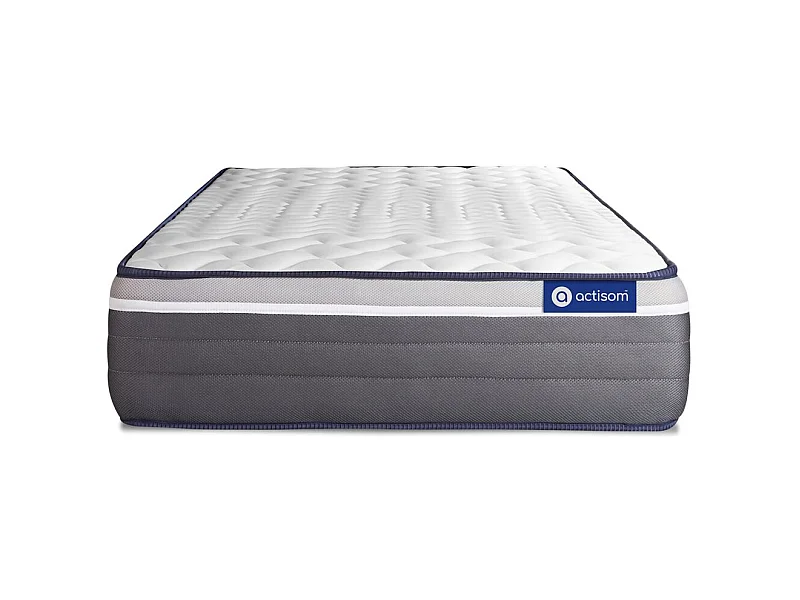 Actimemo plus matratze 80x200cm + Bettgestell mit lattenrost , Härtegrad 5 , Memory-Schaum , Höhe : 26 cm