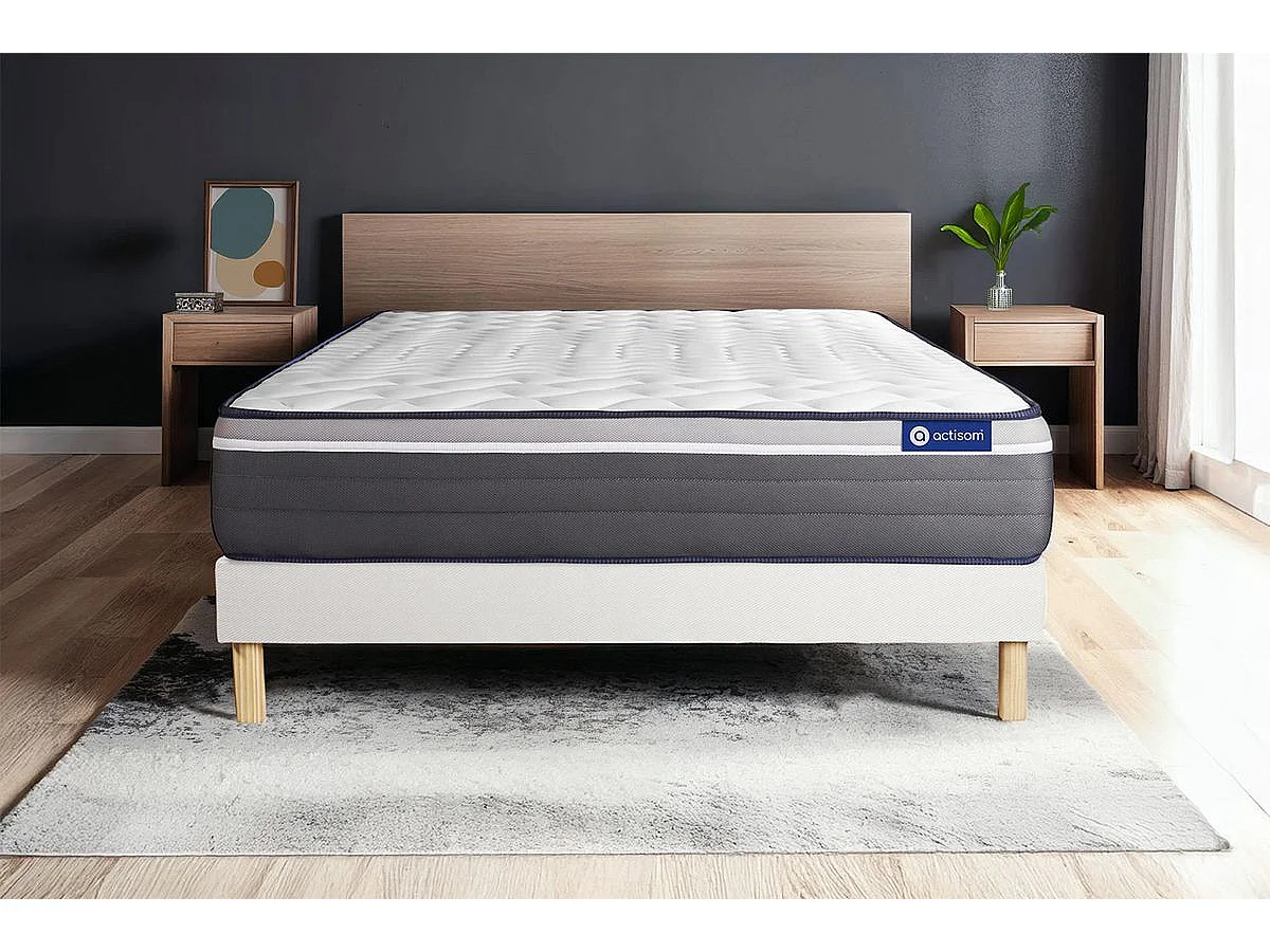 Materac Actimemo plus 80x200cm + zestaw podstawa lózka