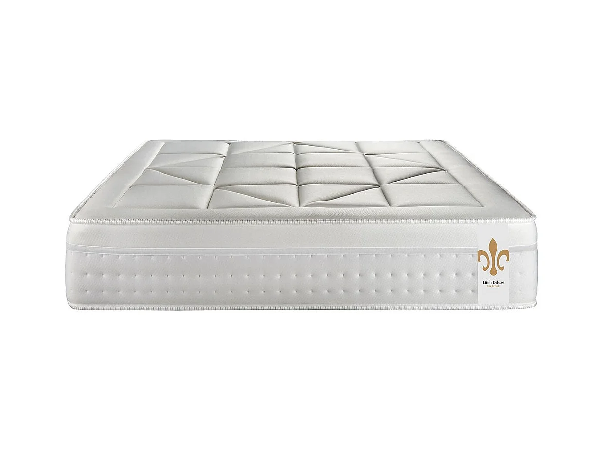 Ensemble Le Vingt-Huit 160 x 200 cm double sommiers Gris