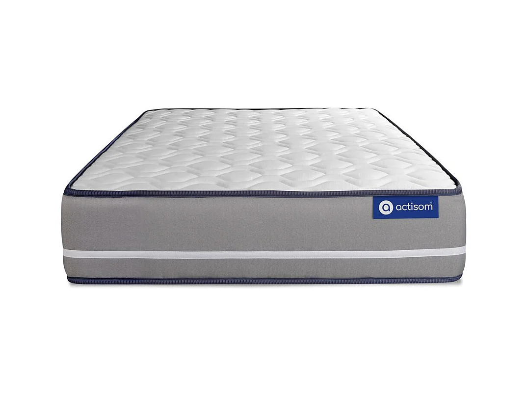 Lattenbodem en Actiflex pur matras 80x200cm , matrasdikte : 20 cm , pocketveren , stevig, 3 comfortzones