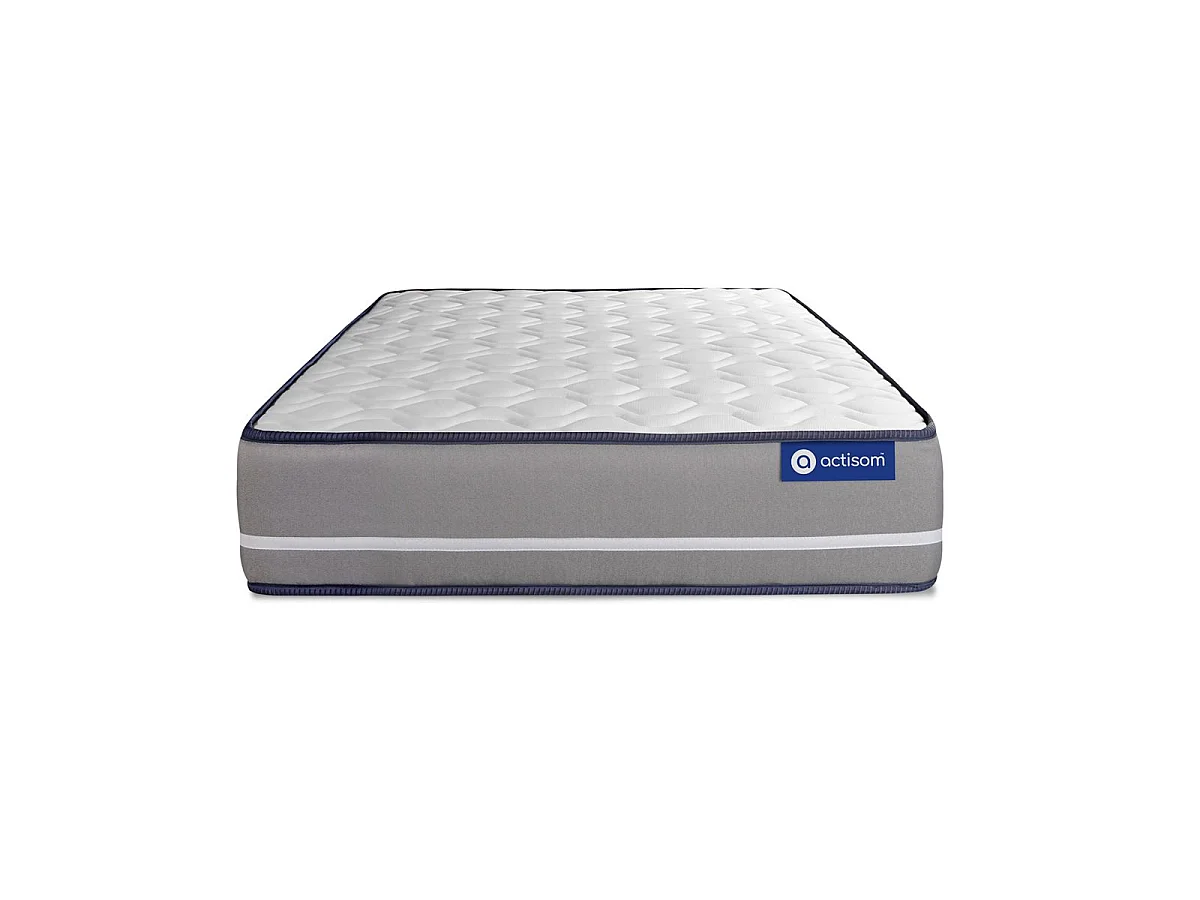 Lattenbodem en Actiflex pur matras 80x200cm , matrasdikte : 20 cm , pocketveren , stevig, 3 comfortzones