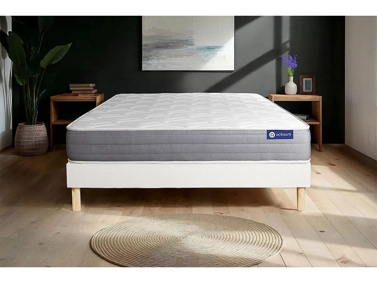 Materac Actilatex dream 120x190cm + zestaw podstawa lózka