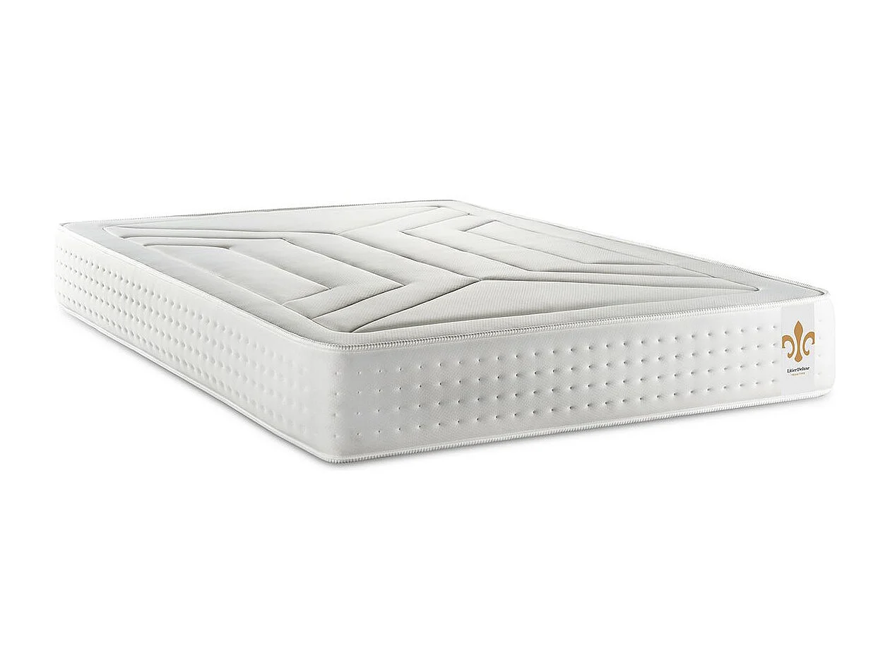 Pack Le Vingt-Quatre 200 x 200 cm double sommiers Gris