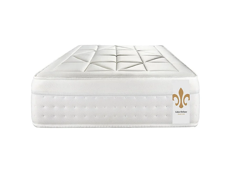 Ensemble Vingt-Huit 90 x 200 cm sommier Kit Gris