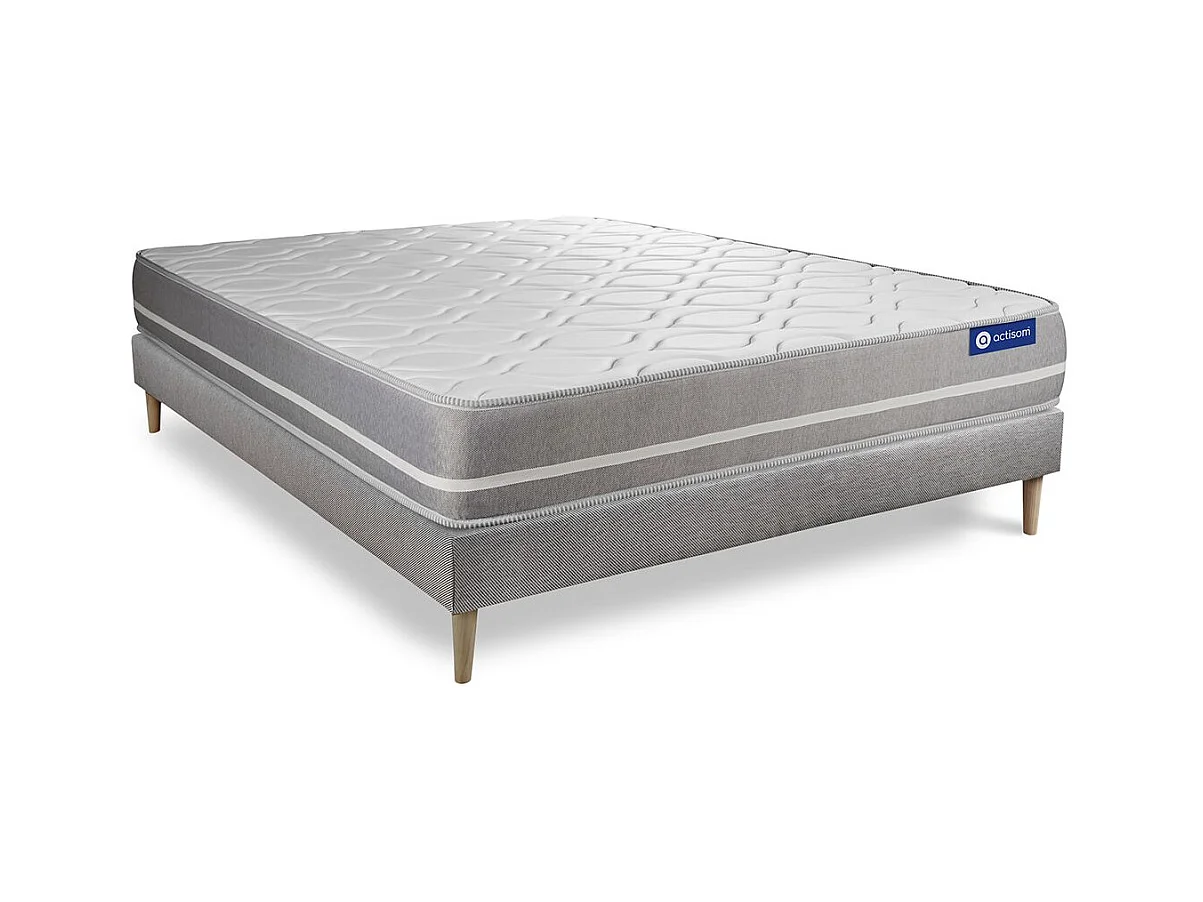 Lattenbodem en Actiflex touch matras 120x190cm , matrasdikte : 20 cm , pocketveren , gebalanceerd, 3 comfortzones
