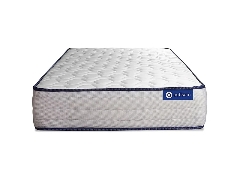 Actiflex form matratze 80x200cm + Bettgestell mit lattenrost - Dicke : 22cm - Latex und Memory-Schaum - H4