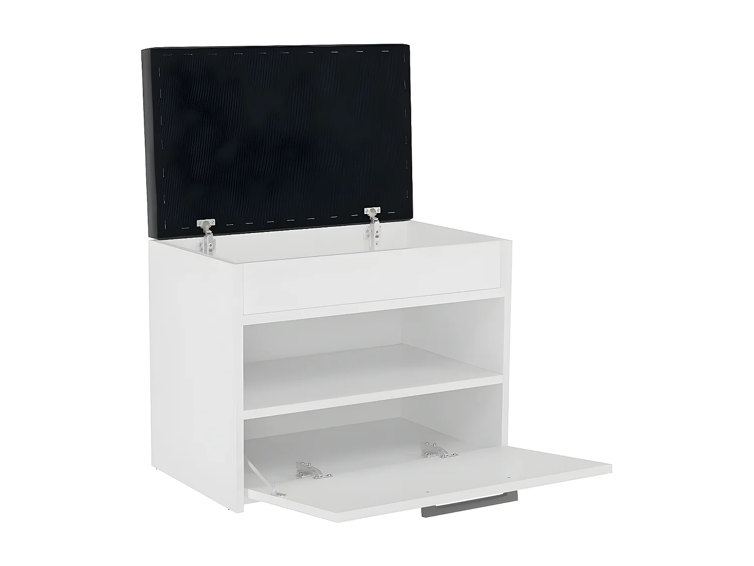 MARION| Estantería para armario funcional dormitorio/oficina/estantería para sala de estar | Dimensiones: 75x74x30 | Unidad de almacenamiento de libros