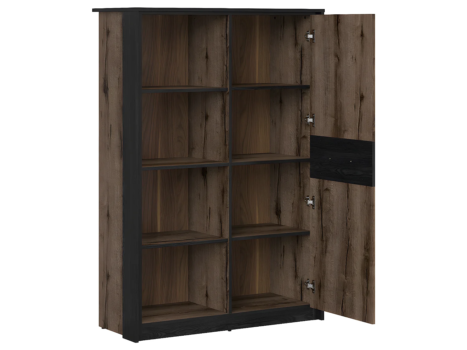 Bibliothèque 1 porte Romane Bois