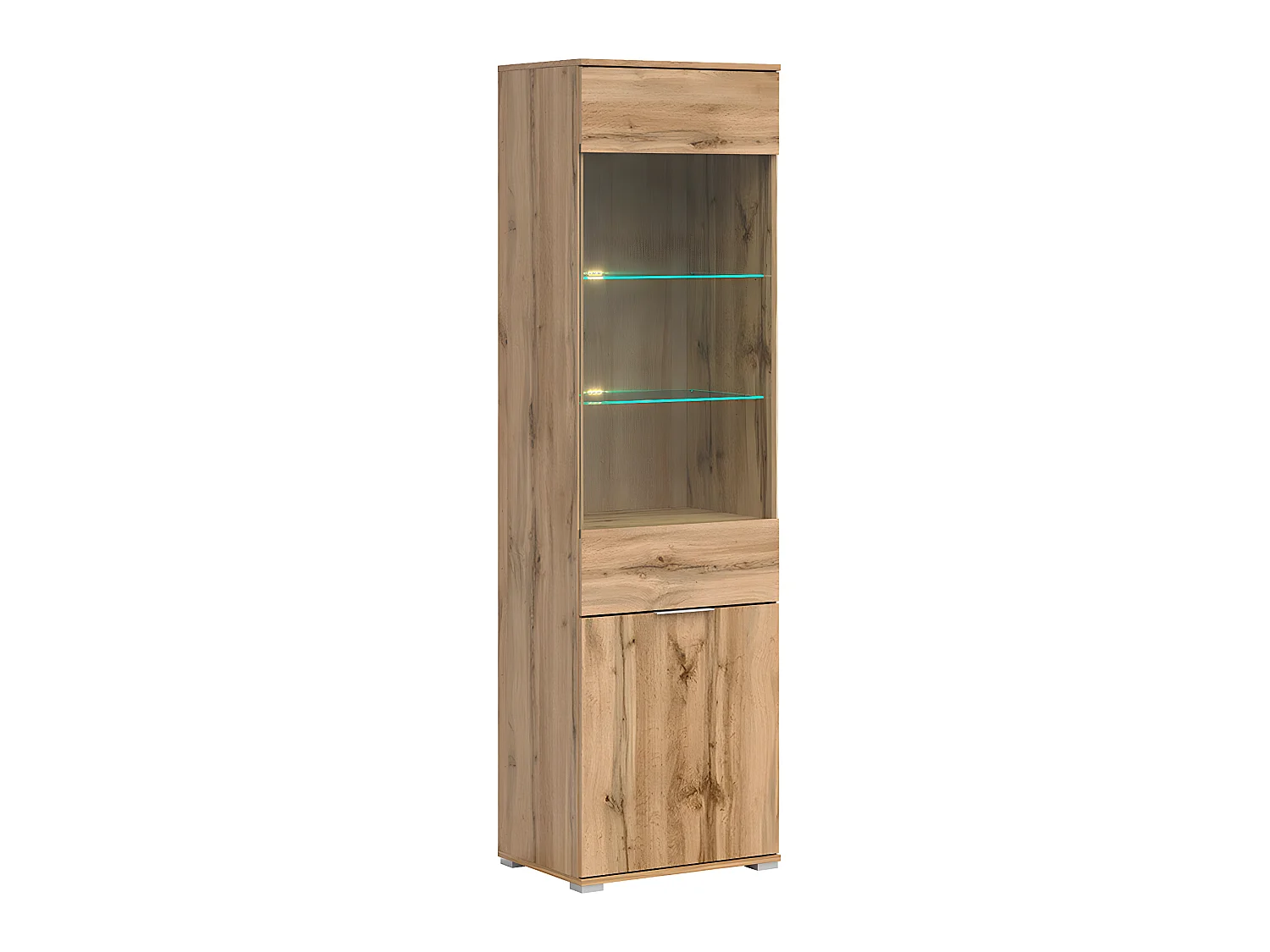 Vitrine 2 portes Selma Bois