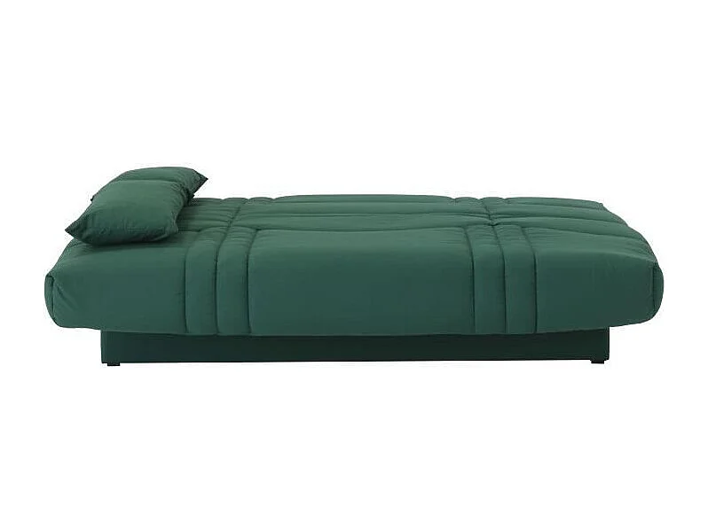 Banquette clic clac 3 places - tissu Vert foret - Style contemporain - L 190 x P 92 cm - DREAM