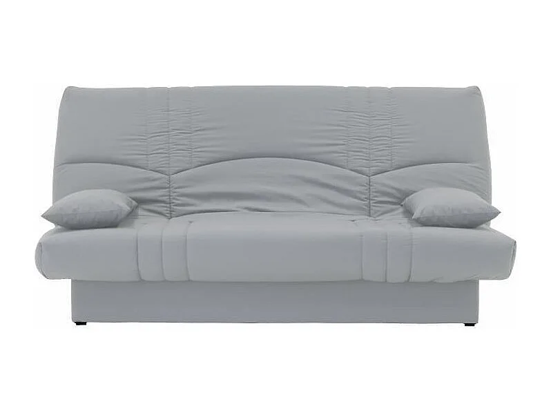 DREAM Banquette clic clac 3 places - Tissu gris clair - Slyle contemporain - L 190 x P92 cm