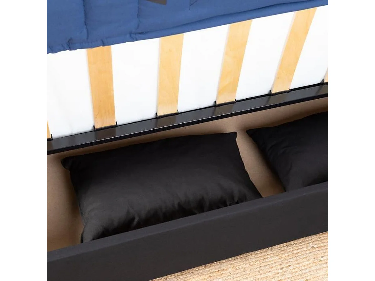 Banquette clic clac 3 places - tissu Bikini bleu - Style contemporain -  L 190 x P 92 cm - DREAM