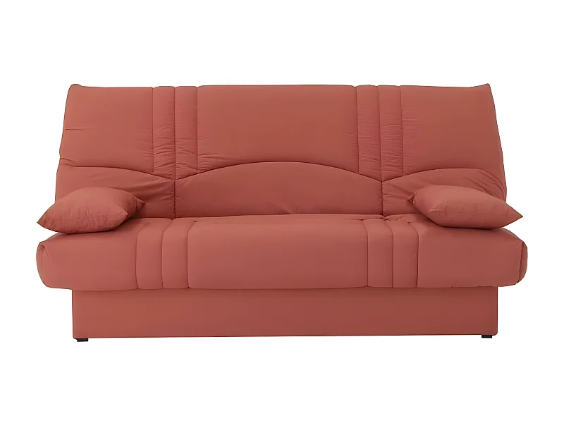 Divano letto clic clac 3 posti Terracotta - Stile contemporaneo - DREAM