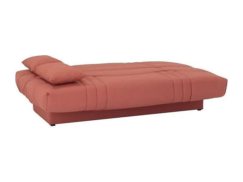 Banquette clic clac 3 places - tissu Terracotta - Style contemporain - L 190 x P 92 cm - DREAM