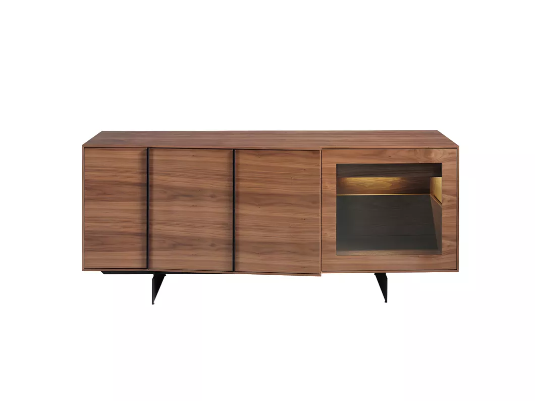 Kauf Unique Sideboard aus Nussbaumholz mit LED-Licht 3218 ANGEL CERDA