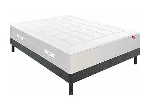 Ensemble Epeda Escapade + Sommier Confort Ferme 120x190