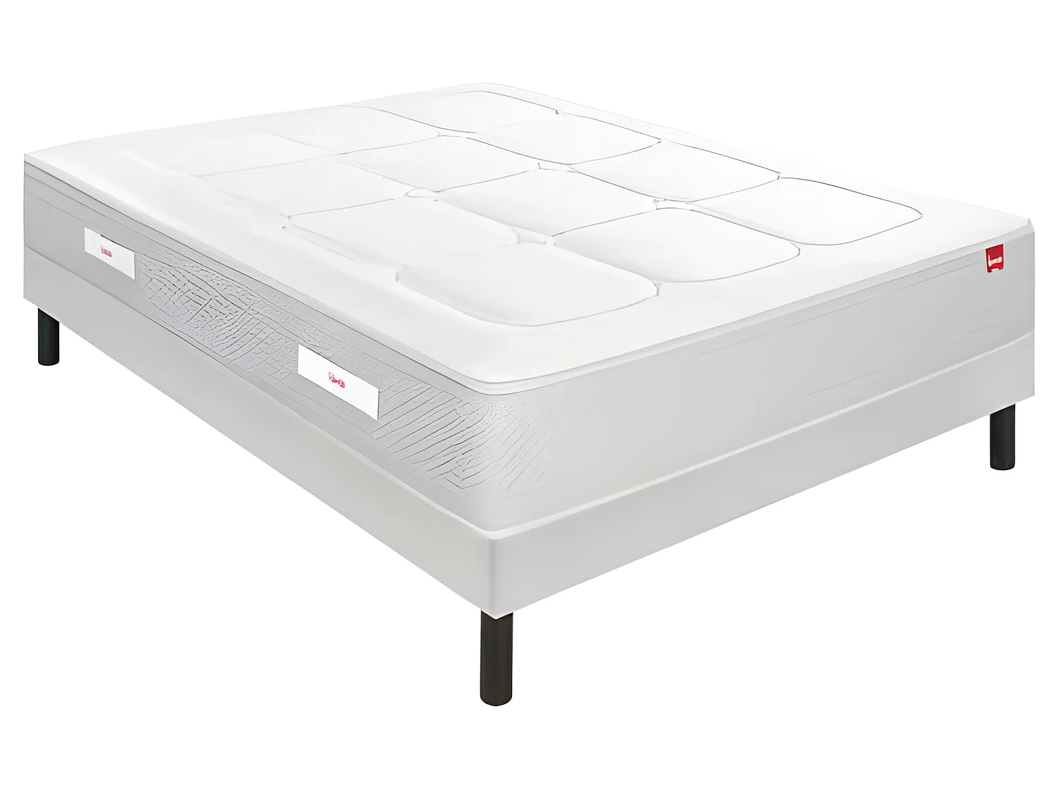 Ensemble Epeda Inoubliable + Sommier Confort Ferme 160x200 - Double Sommier