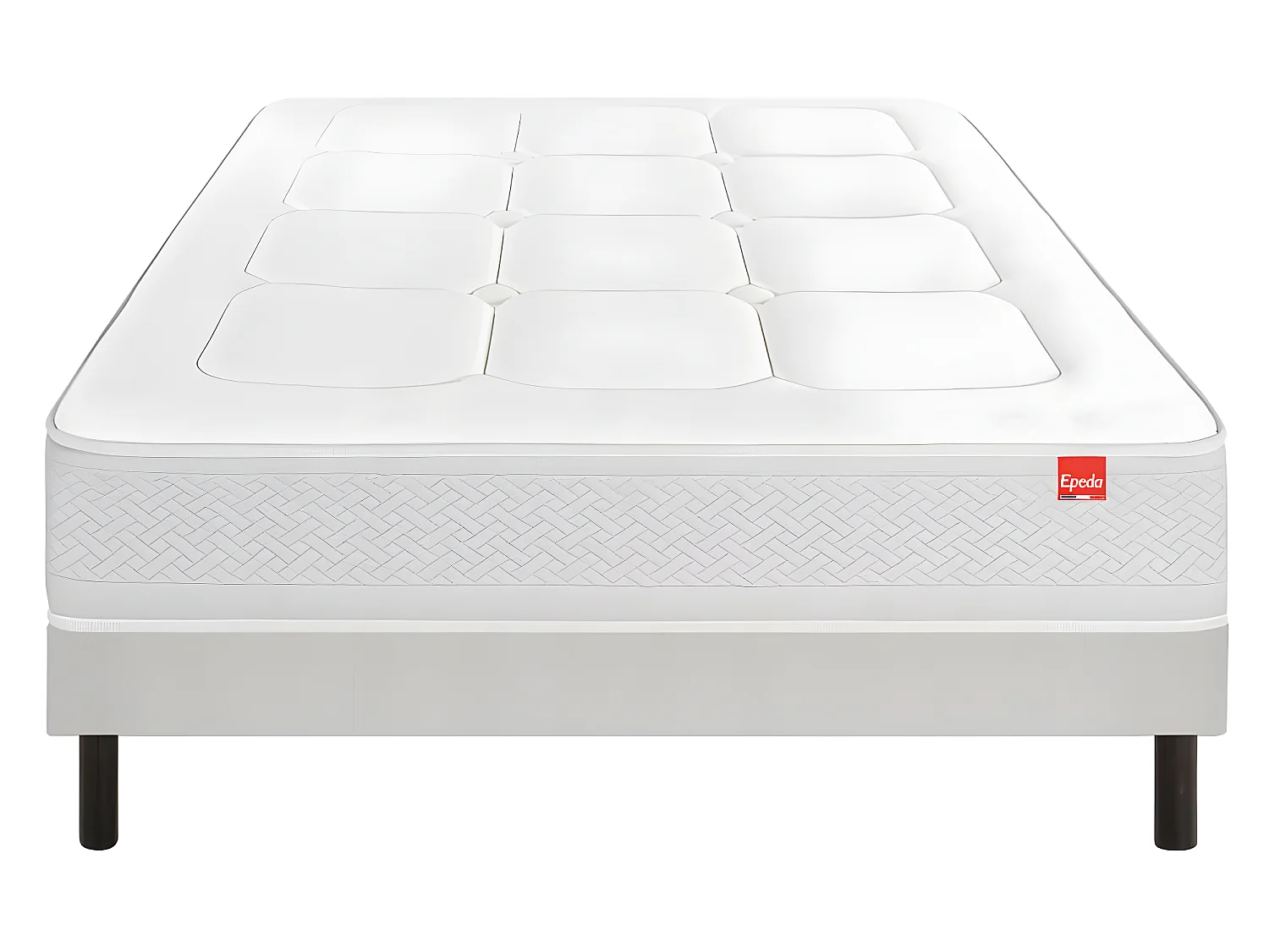 Ensemble Epeda Inoubliable + Sommier Confort Ferme 160x200 - Double Sommier