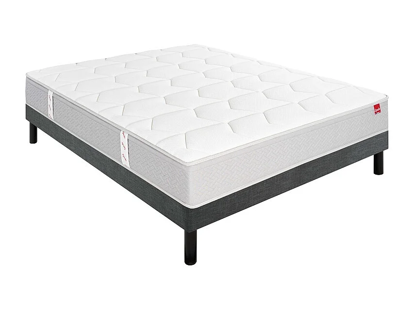 Ensemble Epeda Destination + Sommier Confort Ferme 160x190