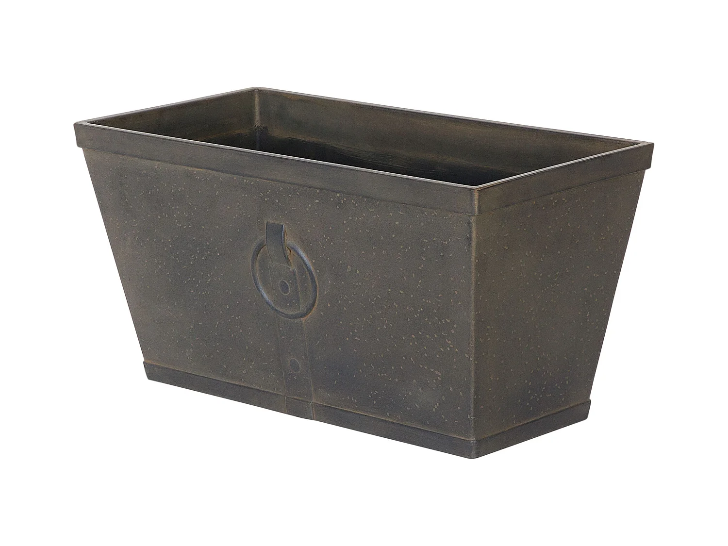 Lot de 2 pots de fleurs PORIA 60 cm Gris