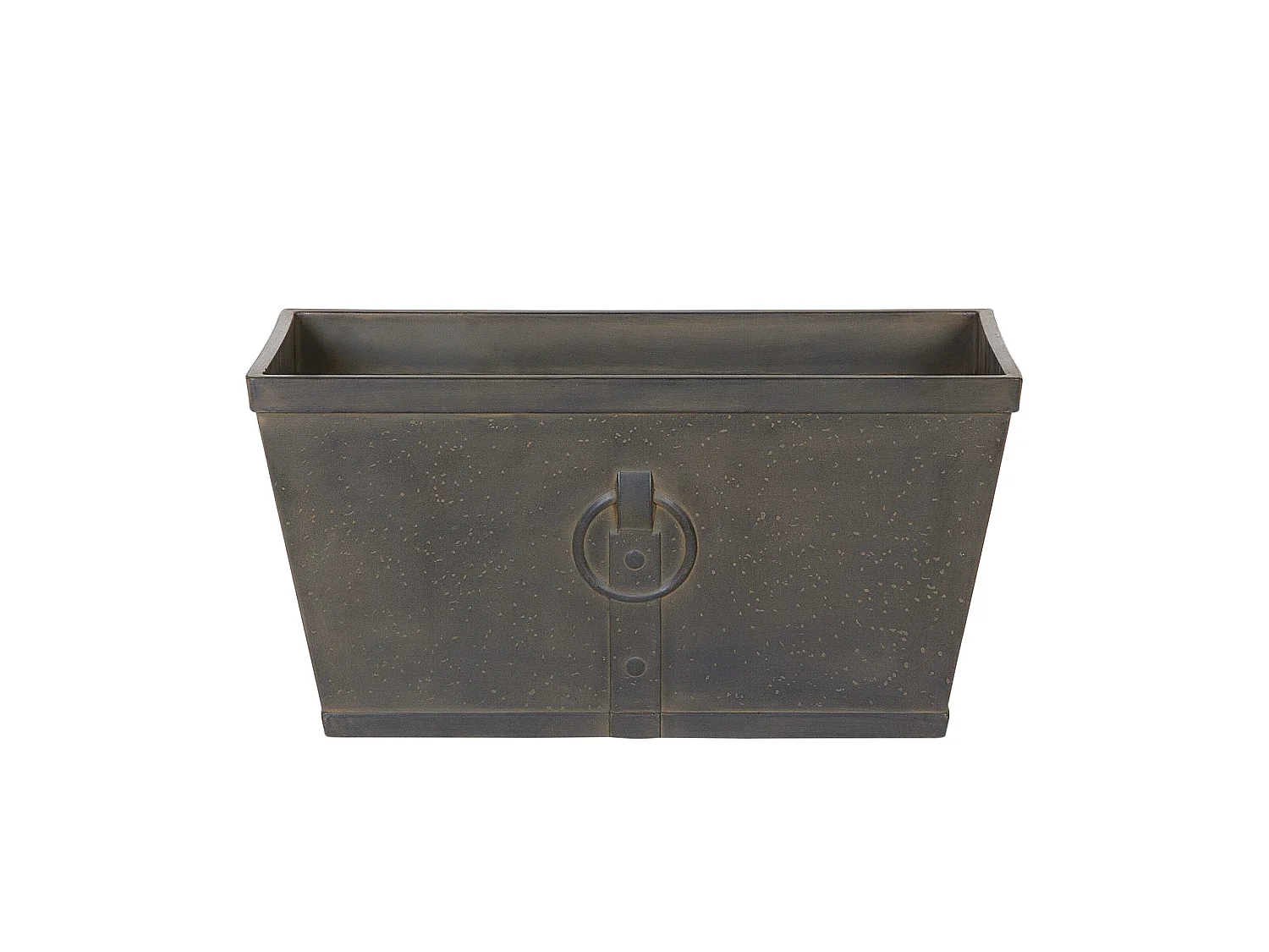 Lot de 2 pots de fleurs PORIA 60 cm Gris