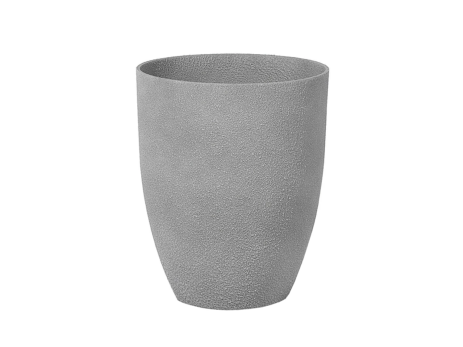 Lot de 2 pots de fleurs CROTON 35 cm Gris